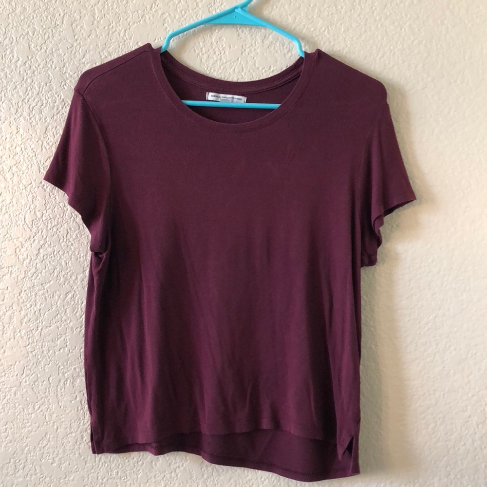 Maroon Short sleeve